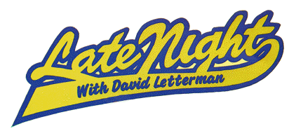 david letterman logo